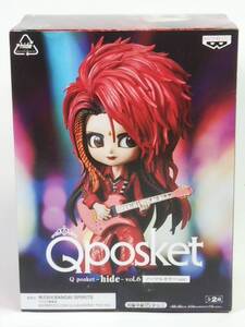 在庫9 / X JAPAN ヒデ フィギュア Q posket Qposket hide vol.6 ノーマルカラーver.