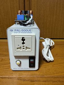 スワロー電機 PAL-500UE(500UK) 国内用 高容量 昇圧変圧トランス　ノイズフィルター付きジャンク扱い