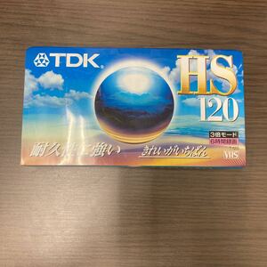 ☆ビデオテープ☆新品未使用品☆TDK☆HS120☆札幌☆北海道☆