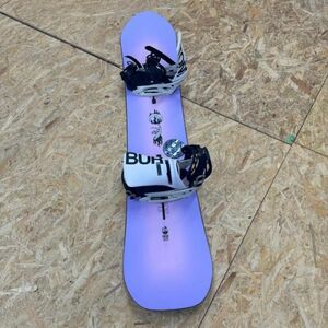 中古 パーク最適 BURTON Kilroy 3D 155cm＋CARTEL X Re:FLEX スノーボード 板 ボード板 雪山 mc01067406