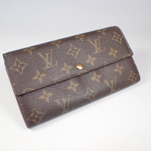 LOUIS VUITTON ルイヴィトン モノグラム 長財布 ファスナー付財布 ポルトフォイユ・ポルト モネ クレディM61726