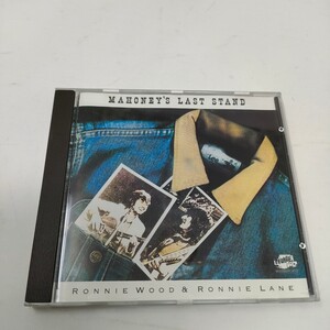 即決　送料込み　CD Ronnie Wood＆Ronnie Lane　UK盤 ロン・ウッド＆ロニー・レーン　Mahoney