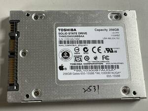 TOSHIBA SSD 256GB【動作確認済み】2531　