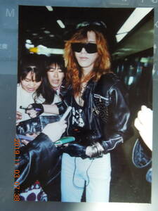 TAIJI 写真 ブロマイド 92 / X JAPAN