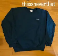 thisisneverthat (M) 2020F/W クルーネックスウェット