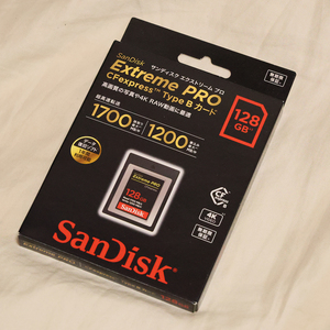 新品 未開封★正規品 CFexpress Type B 128GB SanDisk Extreme PRO SDCFE-128G-JN4NN