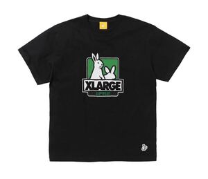 即決! FXXKING RABBITS × XLARGE ☆ BOXロゴ Tシャツ ブラック XLサイズ 未開封新品 / #FR2DOKO?