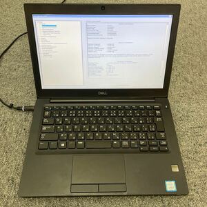 ジャンク品 DELL Latitude 7290 Core i5-8250U／メモリ4GB／HDDなし／現状渡し(管理110717)