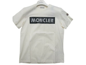 キッズ14A(男性XS-S/女性M-L相当)新品 本物/モンクレールBOX LOGO Tシャツ/ボックスロゴTEE/半袖T/MAGLIA T-SHIRTメンズ/レディースMONCLER