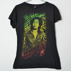 GS3916 ボブマーリー BOB MARLEY Tシャツ レディース 1X 肩39 メールxq