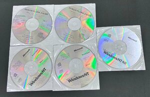 2YXS1507★現状品★日立 FLORA 310/330 リカバリーCD-ROM & Windows NT SP5 & Windows NT 4.0 Option Pack 5枚組