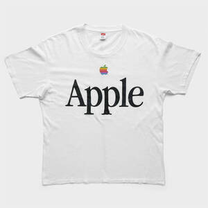 80sヴィンテージ｜Apple Macintosh プロモTシャツ [L]｜80年代アップルT／Macintosh／Mac／Saint Michael／Readymade／メイドインUSA