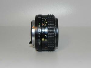 **中古良品　PENTAX-A 50ｍｍ/Ｆ1.4 レンズ