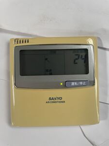 （461）SANYO サンヨー 業務用 パッケージ リモコン RCS-SH80A 業務用エアコンリモコン 中古 通電確認済み 送料一律210円