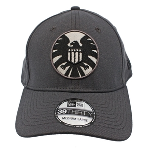 MARVEL Agent of S.H.I.E.L.D New Era 3930 Flex Fit SHIELD キャプテン・マーベル シールド 映画着モデル グレー 39Thirty アベンジャーズ