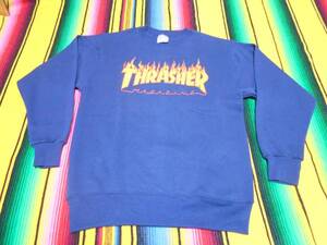 １９９０S スラッシャーThrasher へインズ HANES ビンテージ オリジナル スウェット オールドスケート パーカー POWELL DOGTOWN SANTACRUZ