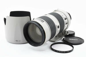 ★超美品★ ニコン Nikon AF-S Nikkor 80-200mm F2.8 ED ライトグレー #17563T