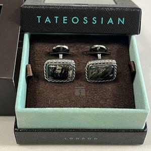 ★新品★TATEOSSIAN タテオシアン　ストーンカフリンクス　カフスボタン