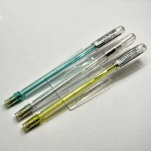 【新品未使用】【廃番】【希少品】文具店在庫品 Pentel ぺんてる Caplet キャプレット キャップ式 シャープペン 3本セット②