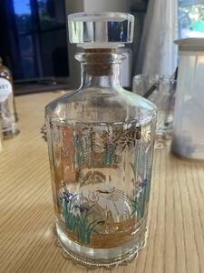 SOUNTORY サントリー コレクターズアイテム 空瓶 意匠ボトル 白鷺 HIBIKI 響 17年