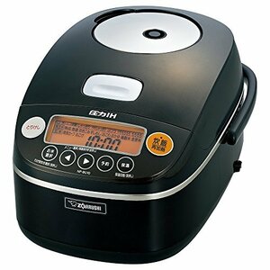 【中古】 ZOJIRUSHI 象印 圧力IH炊飯器 5.5合 ブラック NP-BU10-BA