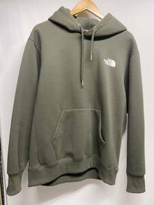 【THE NORTH FACE ザノースフェイス 】NT62230 BACK SQUARE LOGO HOODIE バックスエアロゴフーディー カーキ メンズ2402oki