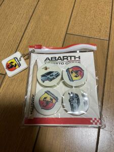 レア！ABARTH(アルバルト)ノベルティー消しゴム&鉛筆&シールセット