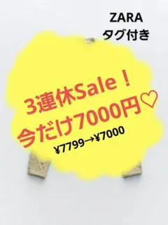 Lサイズ【ZARA】未使用タグ付き レディース カーディガン パール ザラ