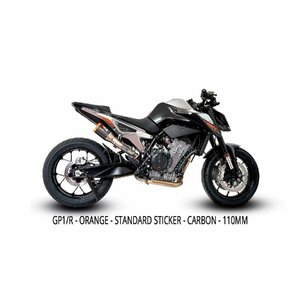 KTM DUKE 790 2018～2023 ,DUKE 890 2020～2024 AUSTINRACING フルエキゾーストマフラー オースティンレーシング