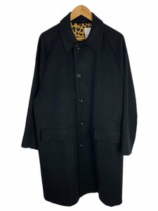 WACKO MARIA◆21AW/GUILTY PARTIES BAL COLOR COAT/カシミヤ混コート/M/裏地レオパード//