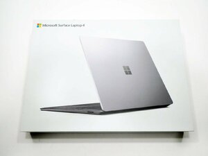 1円スタート マイクロソフト Surface Laptop 4 5BT-00087 プラチナ Microsoft ノートパソコン 初期化済み 動作確認済み