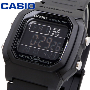 【父の日 ギフト】CASIO カシオ 腕時計 メンズ レディース チープカシオ チプカシ 海外モデル デジタル W-800H-1BV