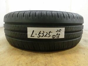 L-5325 溝あり 中古タイヤ ダンロップ ENASAVE EC300＋ 215/60R16 95V (1本)