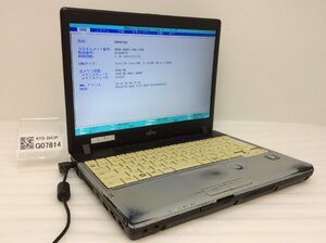 R ジャンク/ FUJITSU FMVNP5NE LIFEBOOK P771/D Intel Core i5-2520M メモリ2.05GB HDD320.07GB 【G07814】