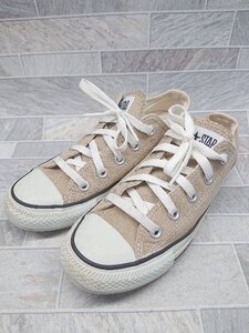 ◇ converse コンバース オールスター 1cl129 スニーカー シューズ サイズ22.5cm ベージュ レディース P