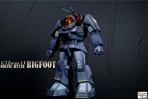 1/72 ソルテック HT 128 ビックフット【塗装/完成品】■太陽の牙 ダグラム■SOLTIC HT128 BIG FOOT