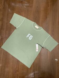 未使用☆[FEAR OF GOD] SIXTH COLLECTION 3M Tee インサイドアウト リフレクティブロゴ 半袖Tシャツ XS 6H19-1013 USA製 フィアオブゴッド