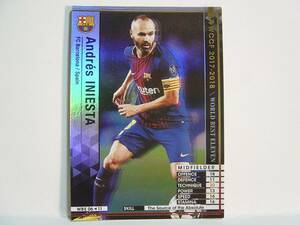 WCCF 2017-2018 WBE アンドレス・イニエスタ　Andres Iniesta Lujan 1984 Spain　FC Barcelona 17-18 World Best Eleven