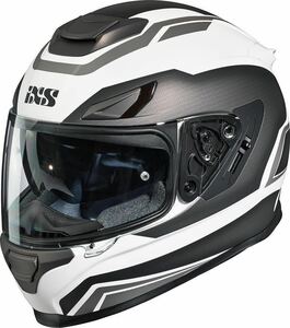 ♪ 【送料無料】IXS イクス 315 2.0 フルフェイスヘルメット マットホワイト／グレー ♪