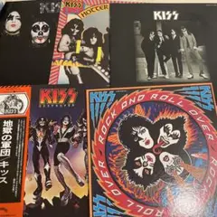 KISS lp レコード 5枚セット