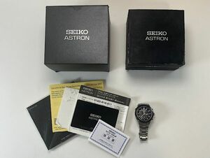 F016★1円★SEIKO セイコー 7X52-0AL0 ASTRON アストロン 腕時計 ジャンク品 不動品 中古品 1円スタート