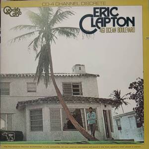 レア4chクアドラCD-4盤！米RSOオリジLP！Eric Clapton / 461 Ocean Boulevard 1974年 QD-4801 Tom DowdによるRemix盤 エリック・クラプトン