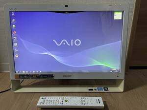 ソニー　VAIO　モニタ一体型パソコン VPCJ218FJ　CORE i5　Windows７　完動品