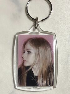 avril lavigne アヴリル・ラヴィーン　両面画像　キーホルダー 