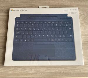 新品 Microsoft Surface Pro Signature キーボード ALCANTARA サファイア 8XA-00115 1864 タイプカバー Pro X Pro8 Pro9