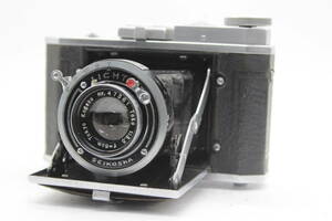 【返品保証】 Minion Toko 6cm F3.5 蛇腹カメラ s7723