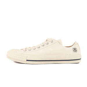 STUSSY ステューシー サイズ:26.5cm CONVERSE CX-PRO OX (1C408) コンバース コラボ ホワイト 白 US8 ローカット スニーカー シューズ