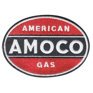 AMOCO/GAS アメリカン雑貨 WAPPEN レーシング ワッペン