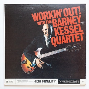 USオリジナル盤　BARNEY KESSEL QUARTET / WORKIN