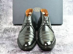 クロケット&ジョーンズ　コッツウォールド　8E (26.5相当)　ブラック　236ラスト　3アイレットチャッカブーツ　Crockett&Jones